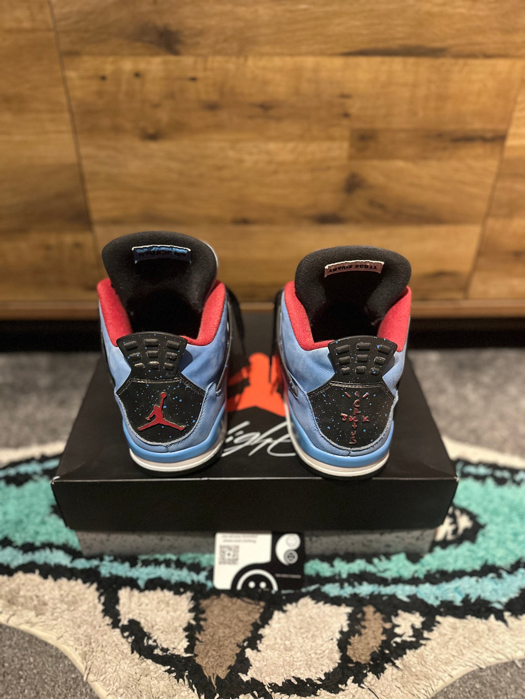 Nike Air Jordan 4 retro “ Travis scott cactus jack” U.K. 10.5