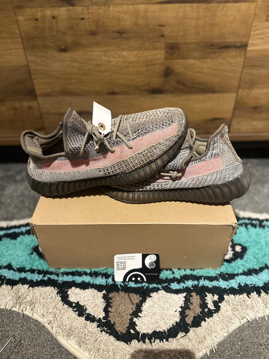 yeezy 350 V2 “ash stone ” U.K. 10