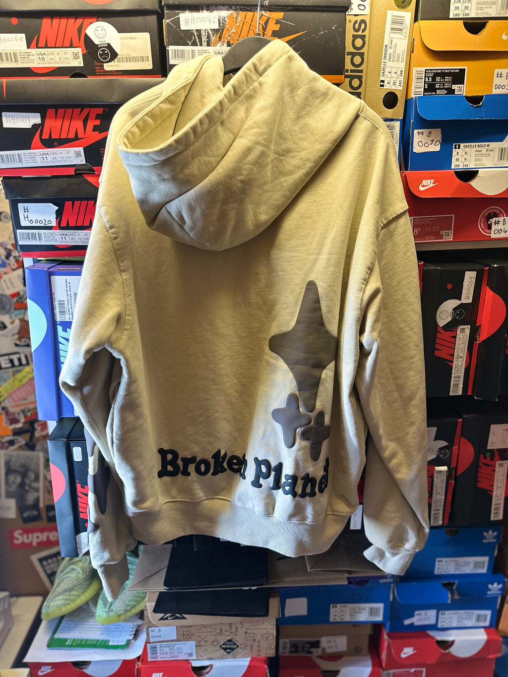 Broken Planet Hoodie “Alone But Not Forgotten  ” Size Medium