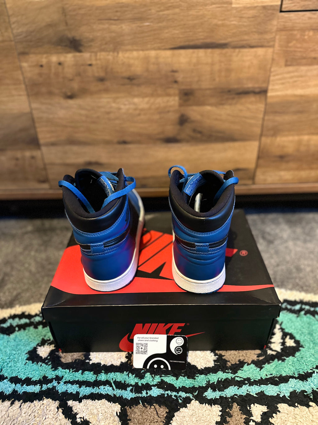 Jordan 1 Retro High “Dark Marina Blue” U.K. 10