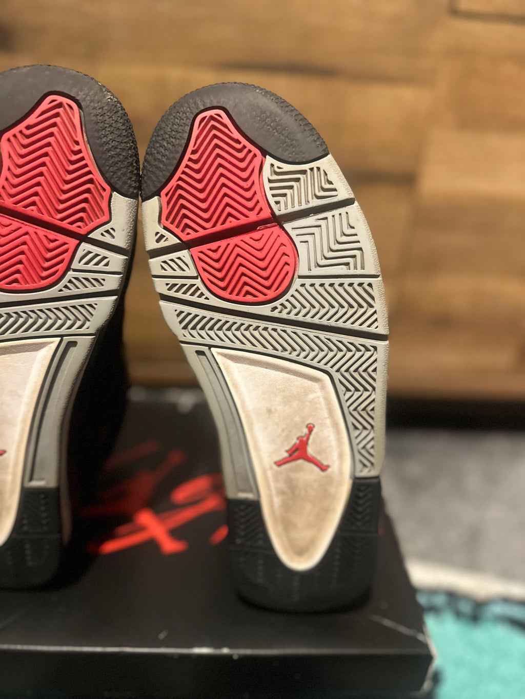 Nike Air Jordan 4 “Black Canvas” U.K. 7.5