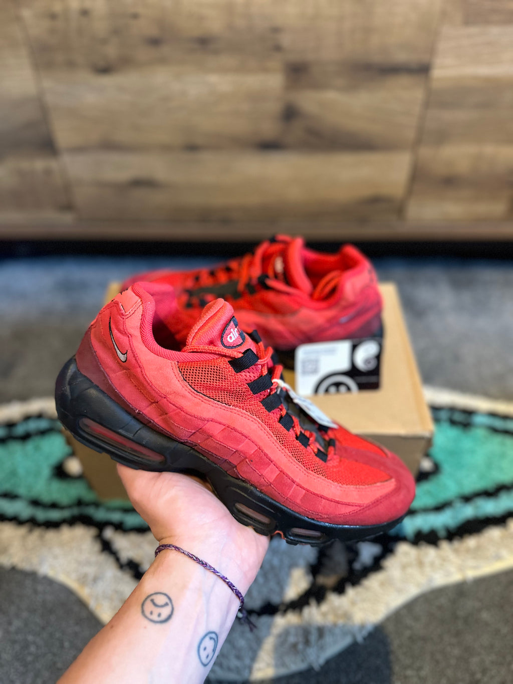 Nike Air max 95 “Habanero Red” U.K. 8