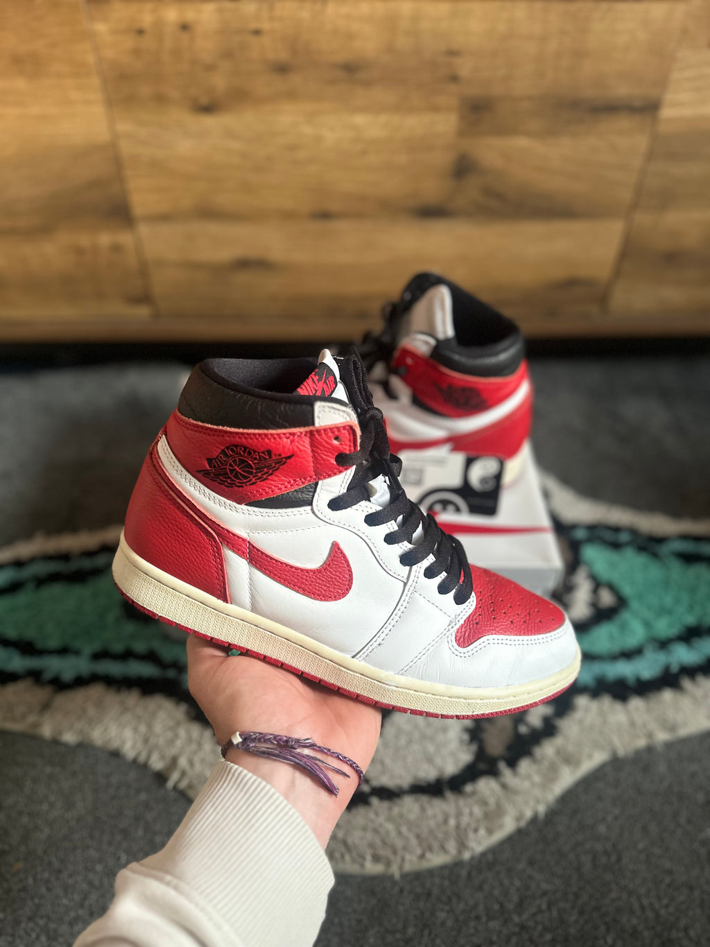 Jordan 1 Retro High “Heritage ” U.K. 8