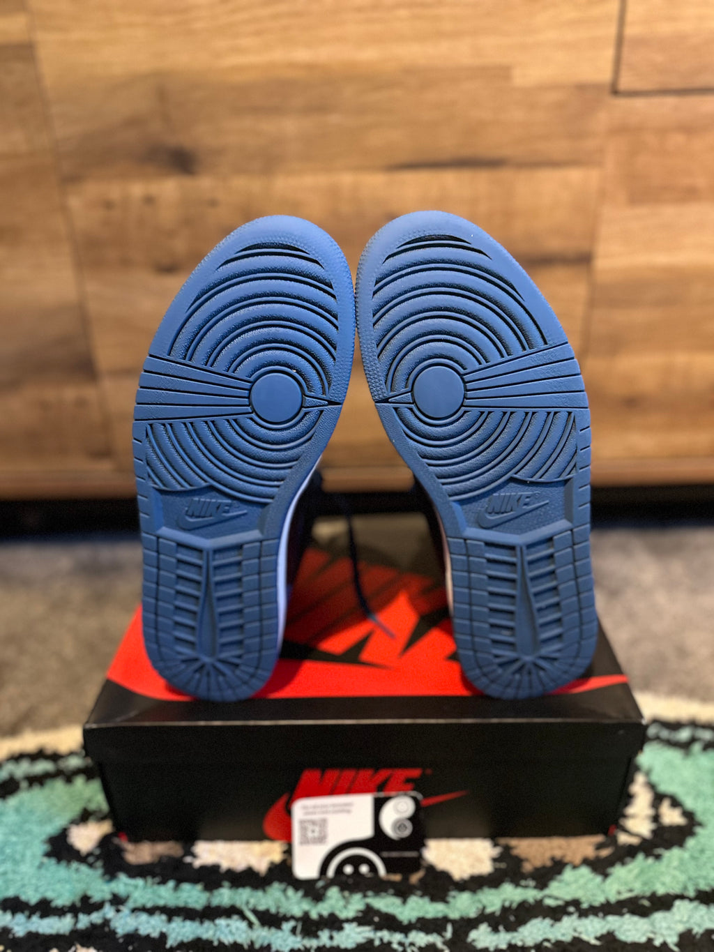 Jordan 1 Retro High “Dark Marina Blue” U.K. 10