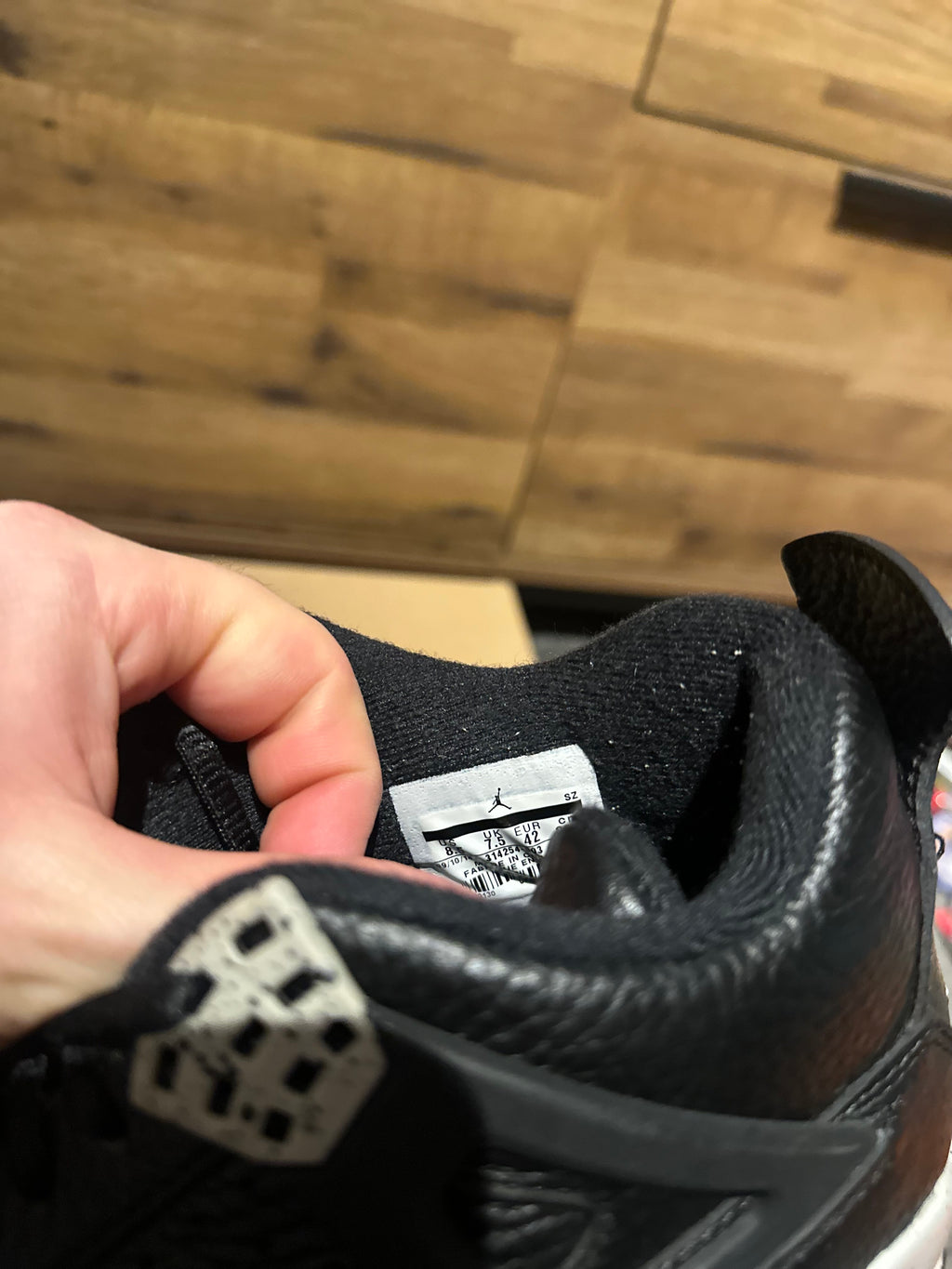 Nike Air Jordan 4 “Oreo ” U.K. 7.5