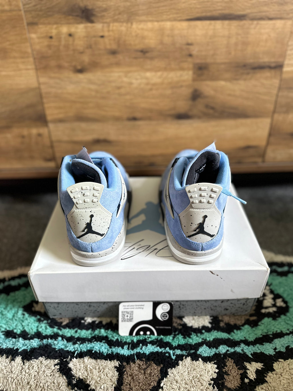 Nike Air Jordan 4 “University Blue” U.K. 7