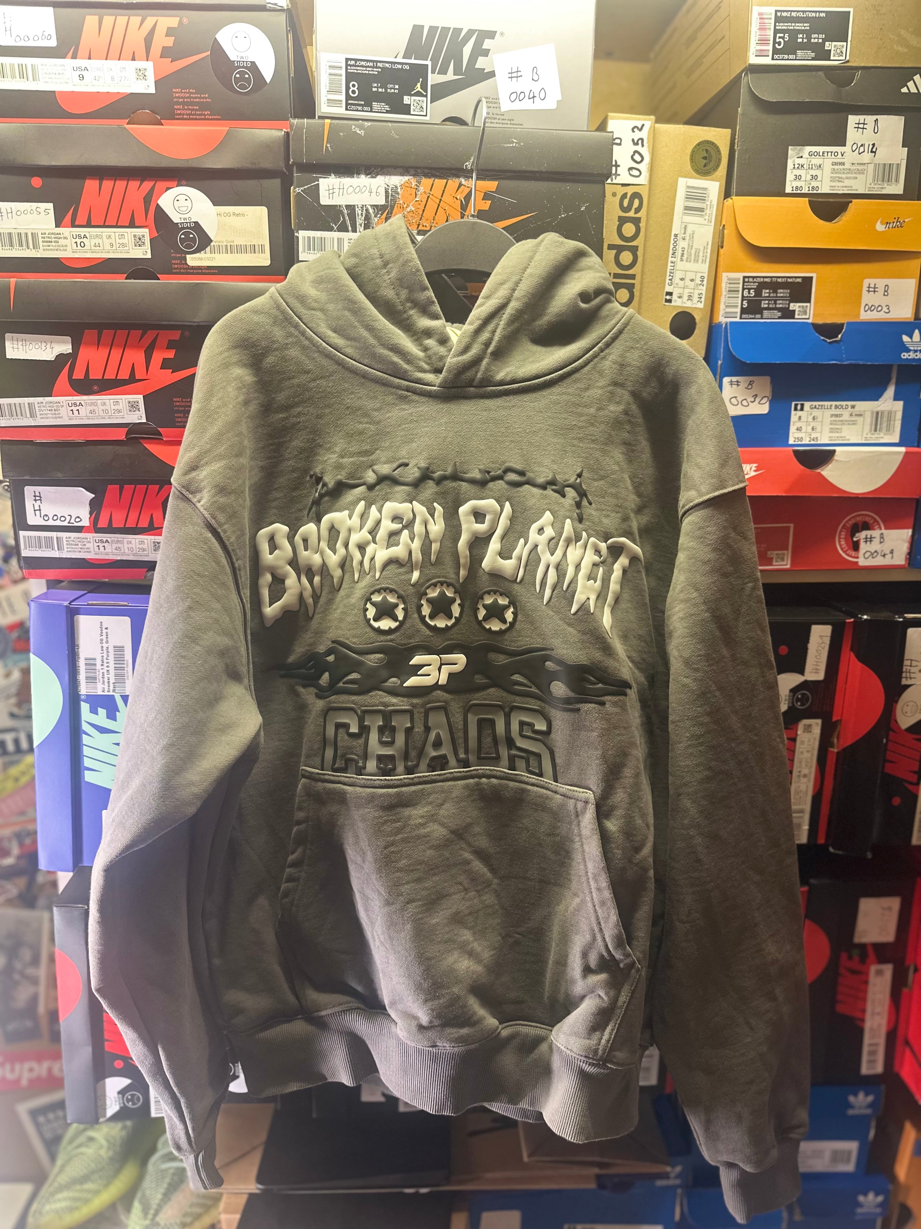 Broken Planet Hoodie “Chaos” Size Medium