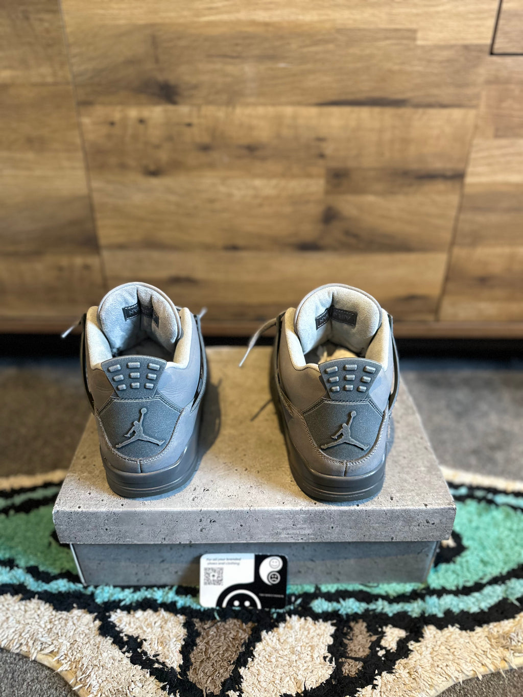 Nike Air Jordan 4 “Wet Cements ” U.K. 8.5