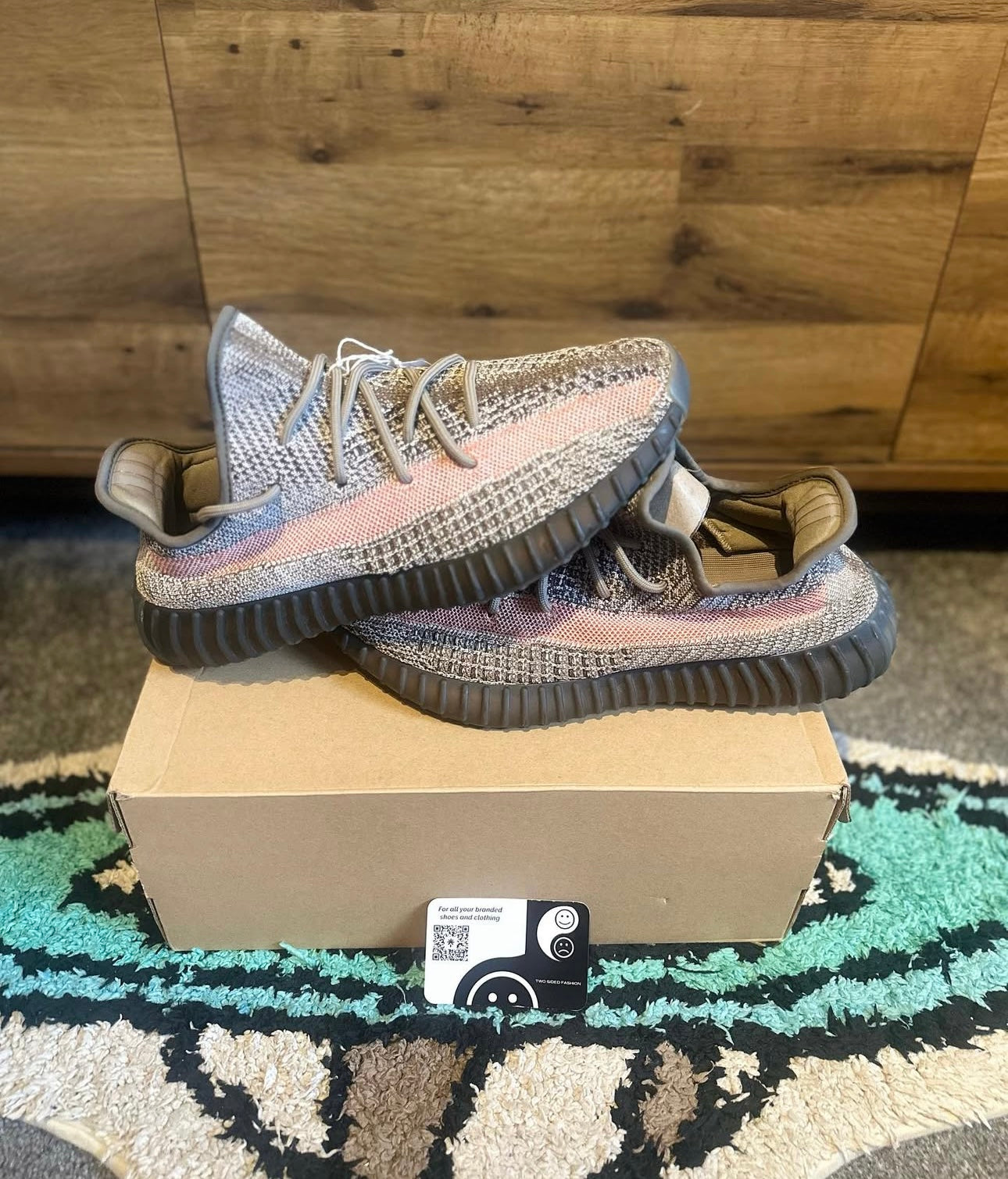 yeezy 350 V2 “ash stone ” U.K. 9.5
