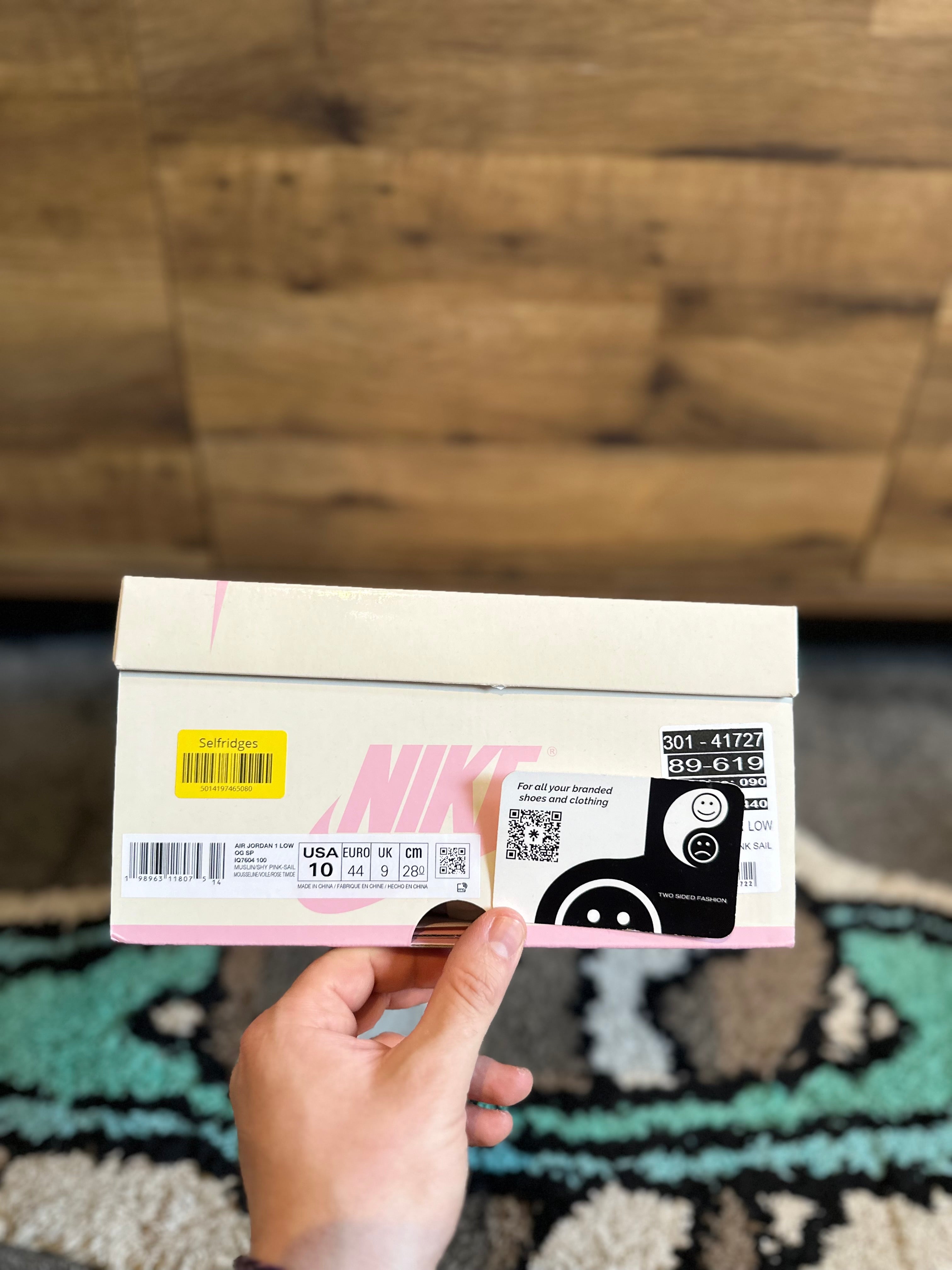 Nike Air Jordan 1 Travis Scott “Shy Pink” MULTIPLE SIZES AVAILABLE