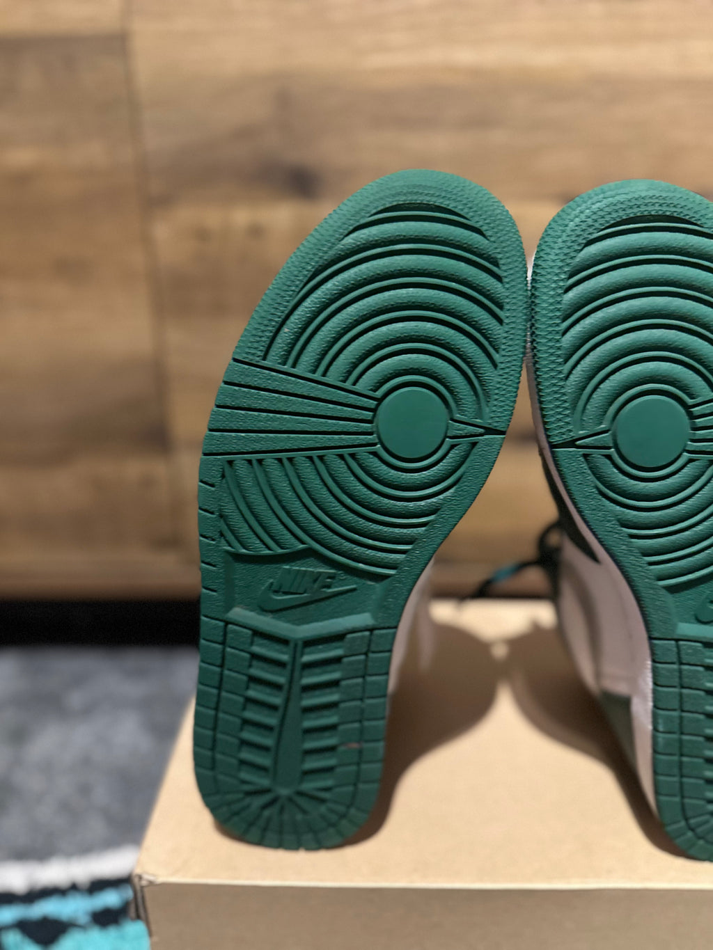 Nike Air Jordan 1 high “George Green ” U.K. 9