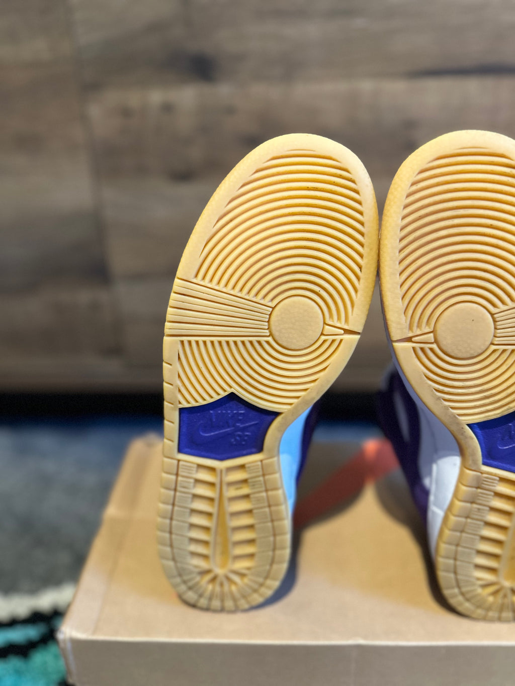 Nike dunk SB “Orange Label Court Purple” U.K. 6