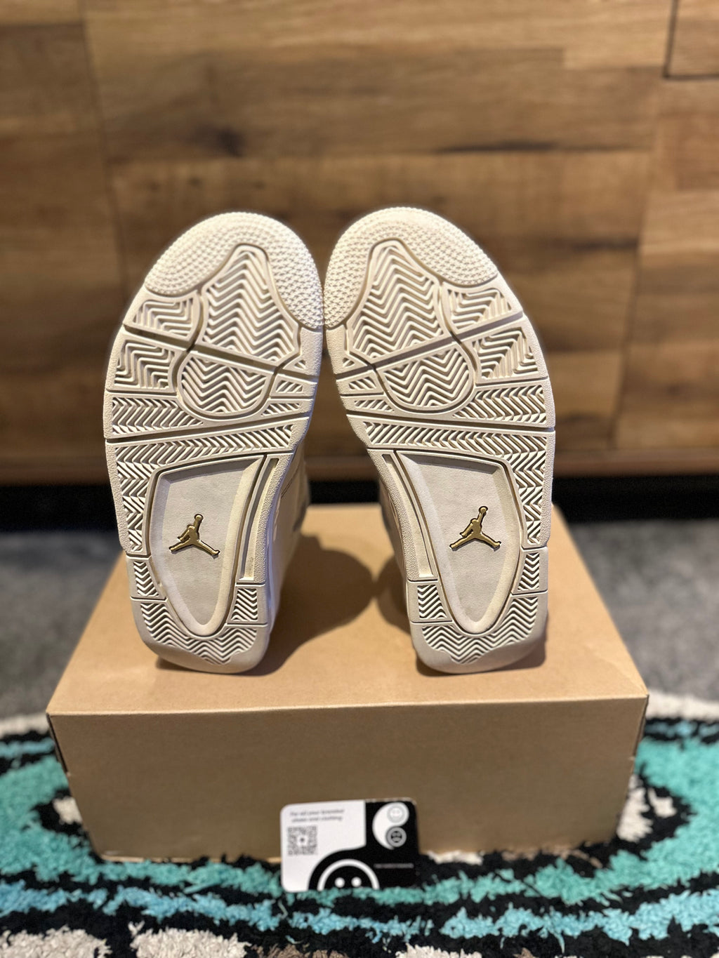 Nike Air Jordan 4 “Metallic Gold” U.K. 5.5