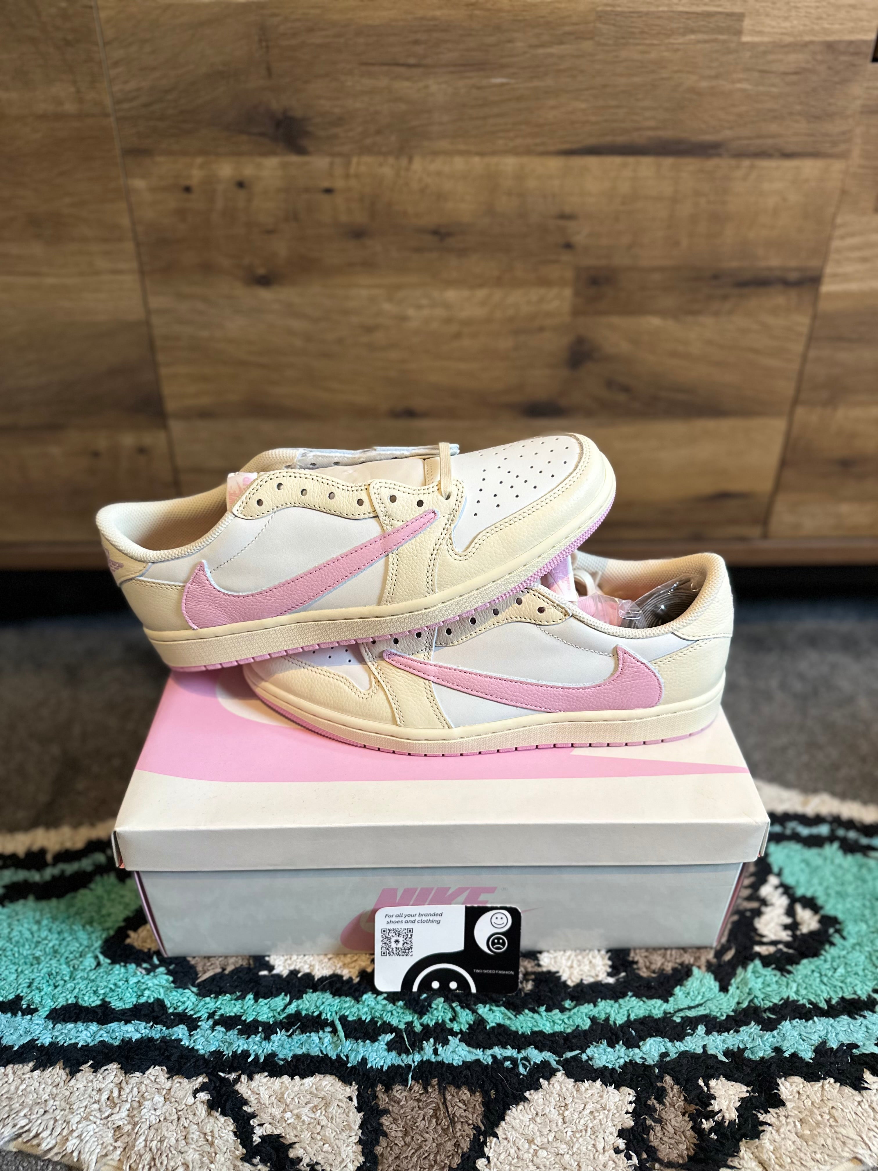 Nike Air Jordan 1 Travis Scott “Shy Pink” MULTIPLE SIZES AVAILABLE