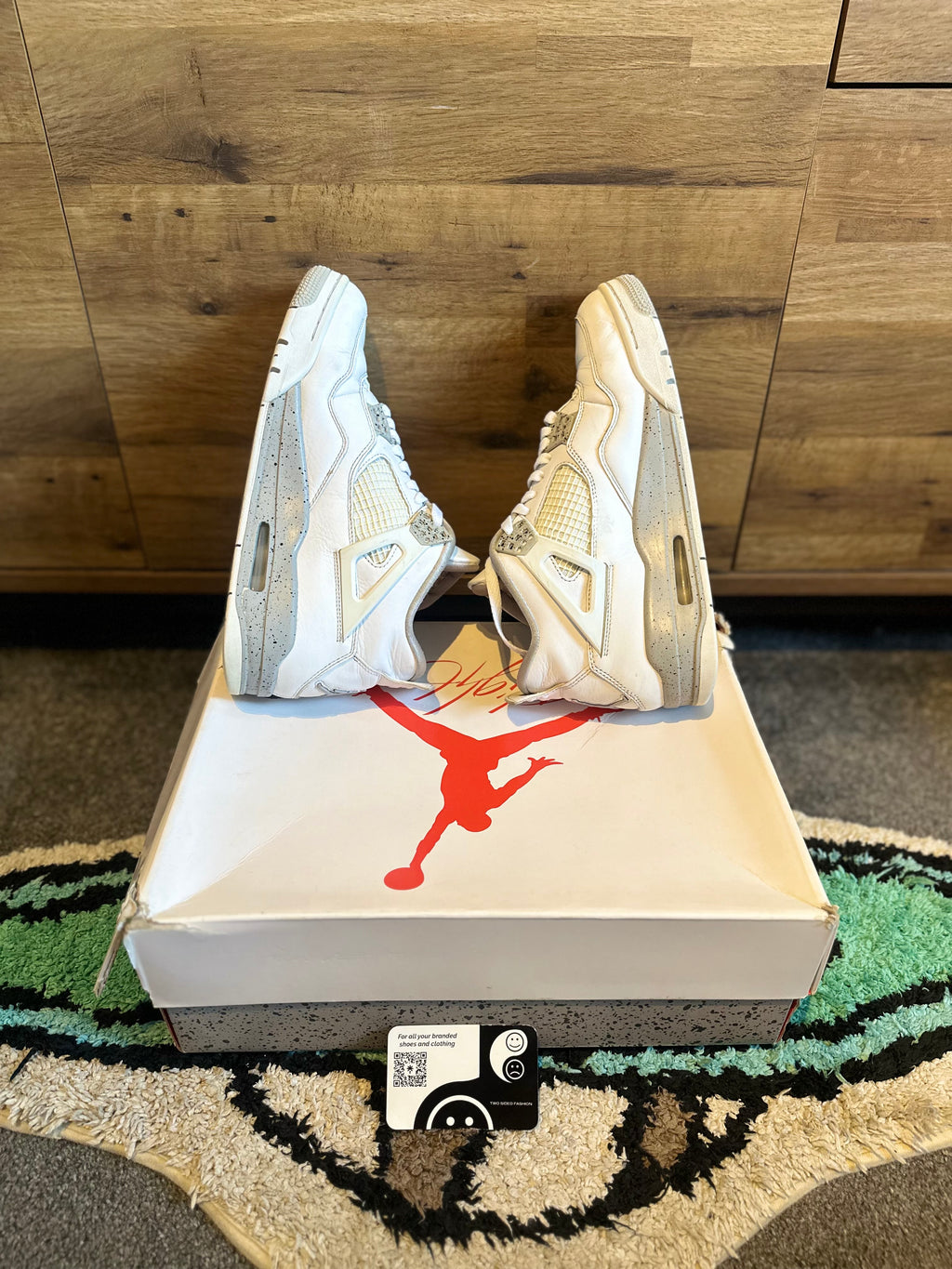Nike Air Jordan 4 “White Oreo” U.K. 8.5