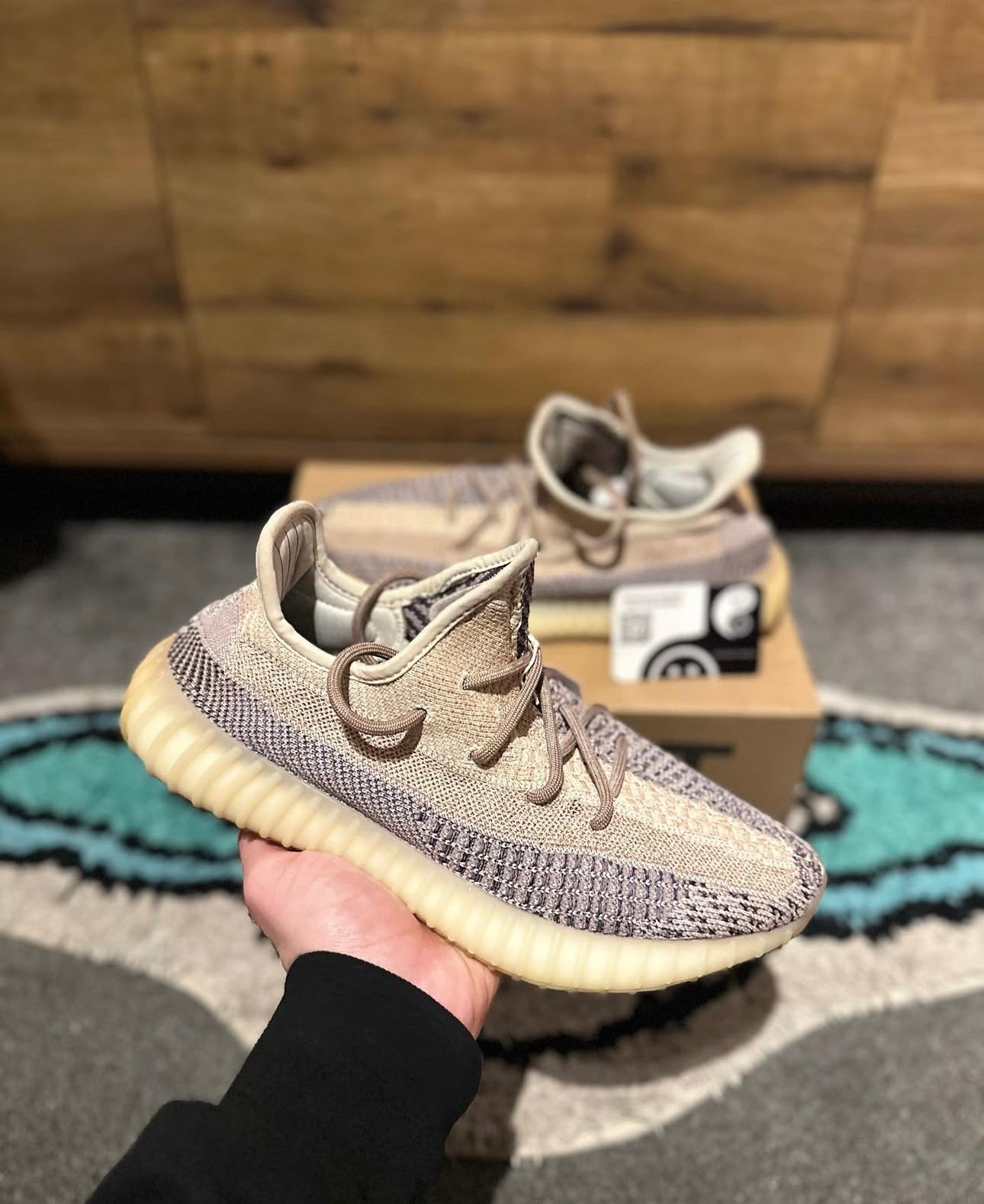 yeezy 350 ash pearls U.K. 8