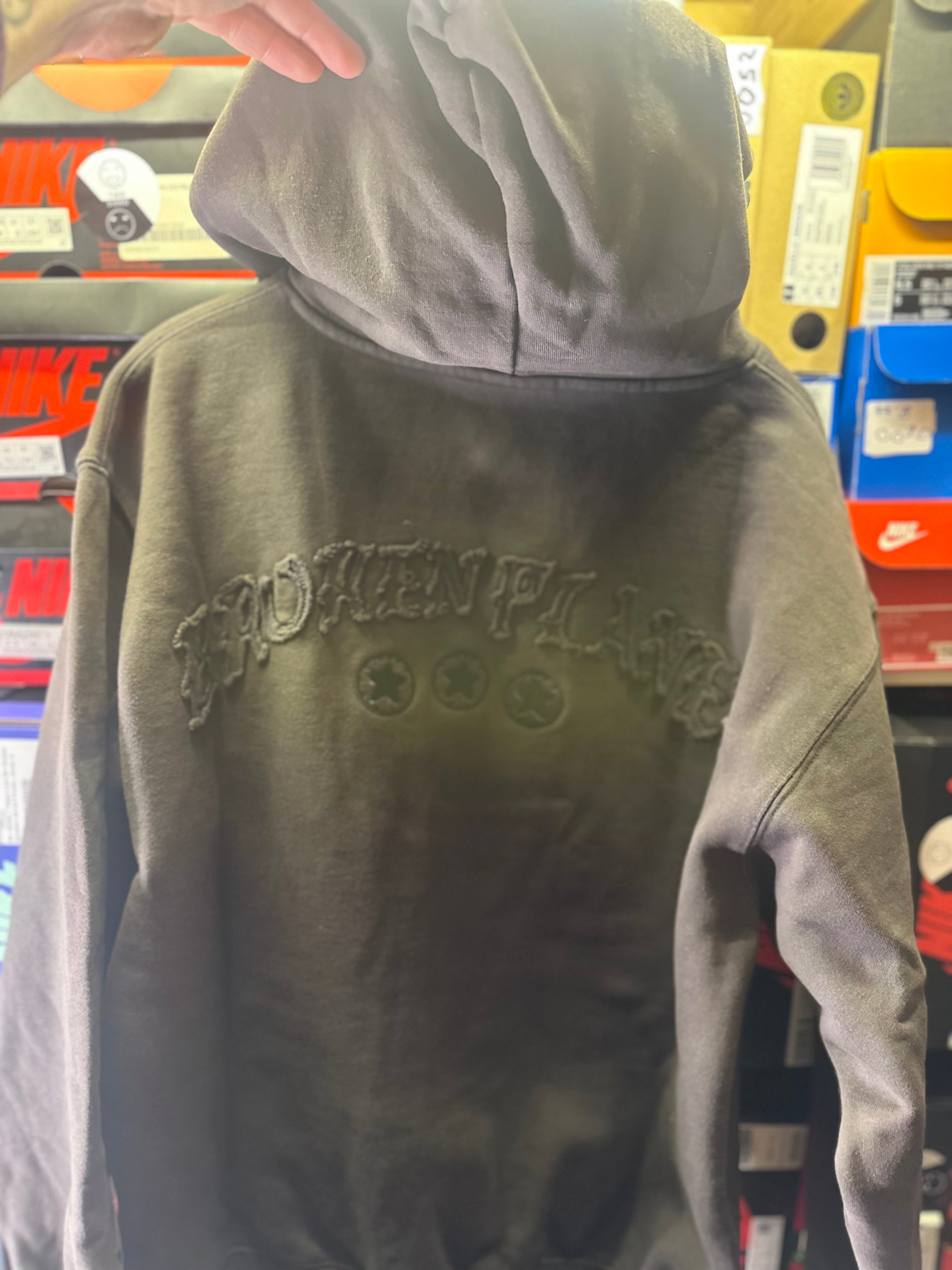 Broken Planet Hoodie “More Darkness” Size Medium