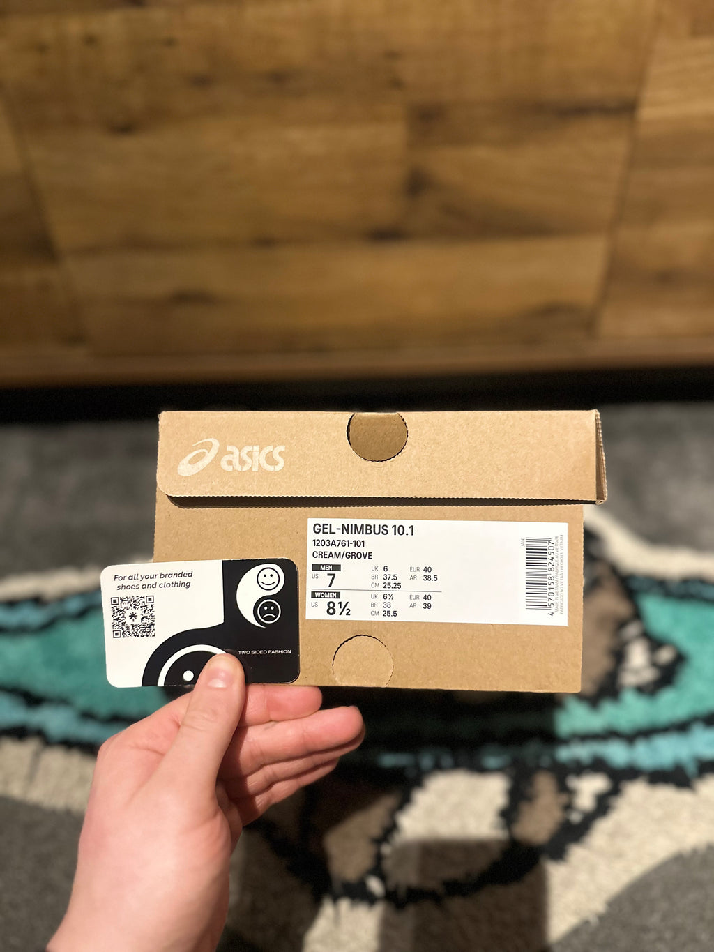 ASICS Gel-Nimbus 10.1 “Cream Grove” U.K. 6
