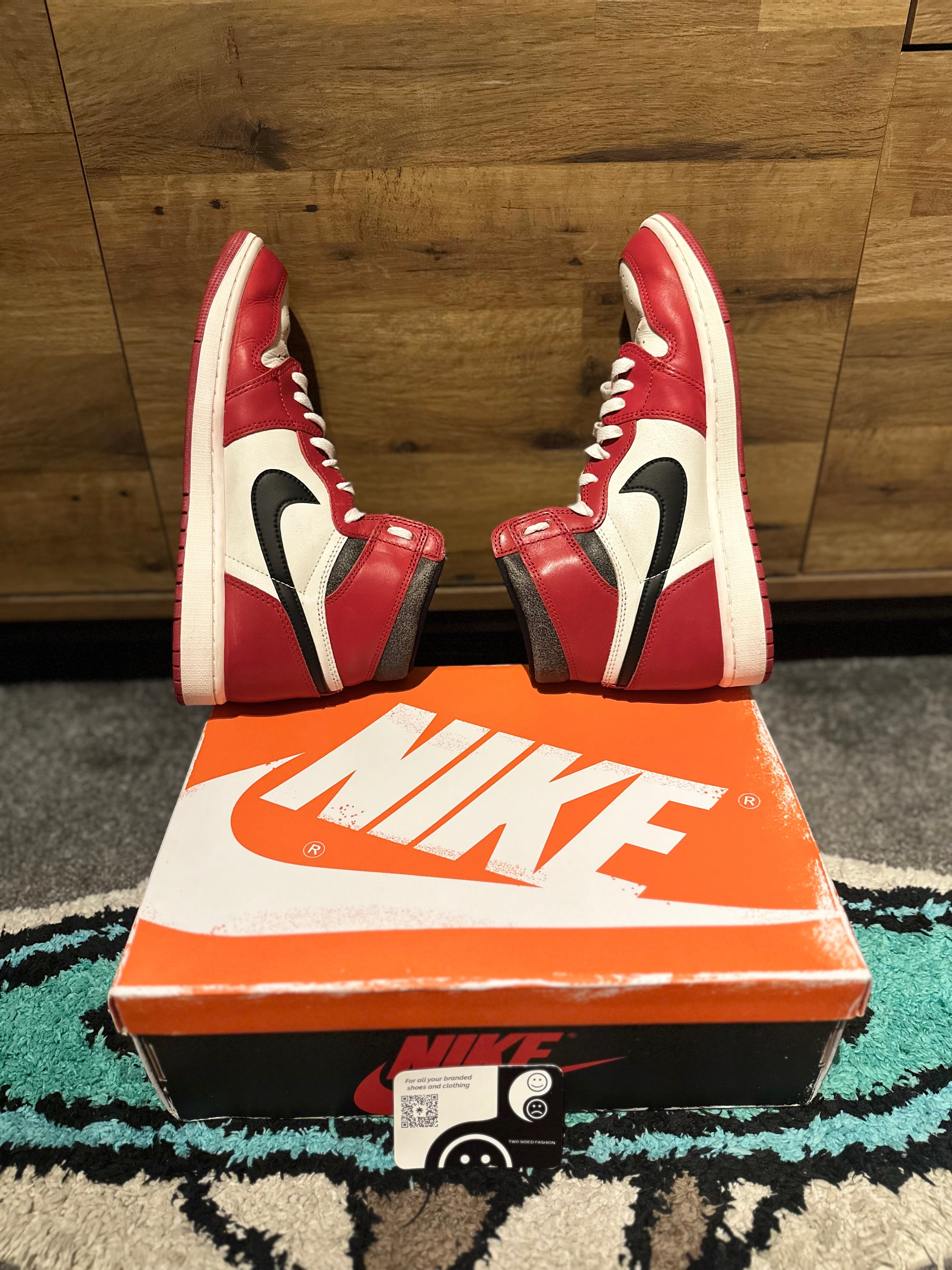 Jordan 1 Retro High “Lost and Founds” U.K. 9