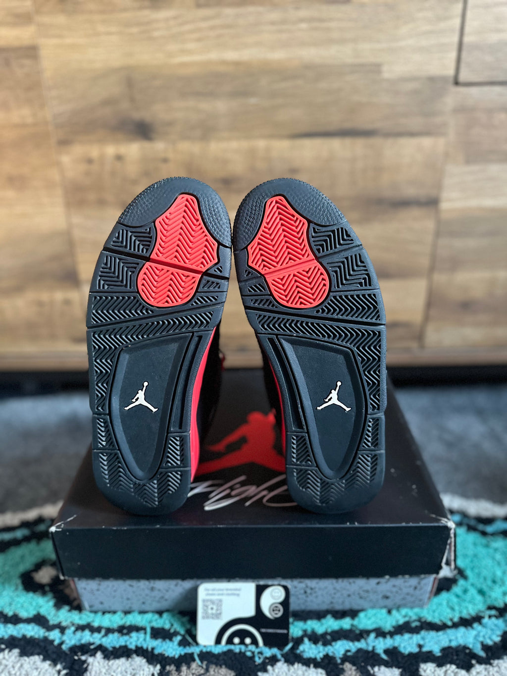 Nike Air Jordan 4 “Red Thunders” U.K. 7.5