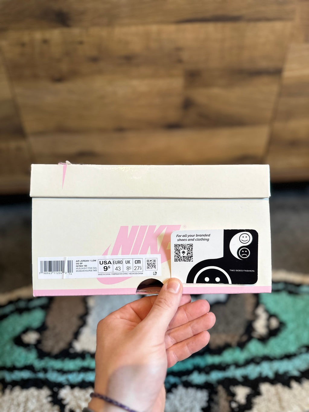 Nike Air Jordan 1 Travis Scott “Shy Pink” MULTIPLE SIZES AVAILABLE