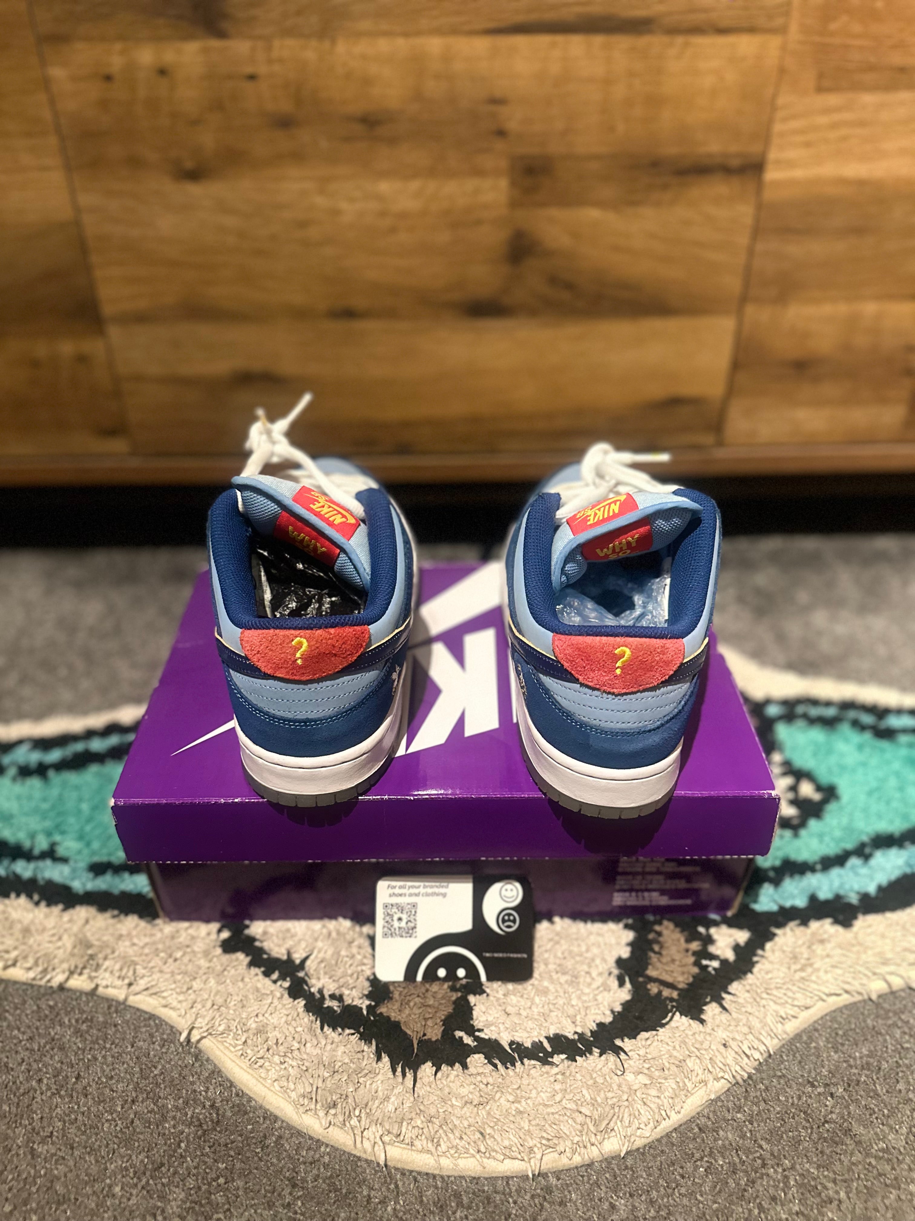 Nike Dunk SB“Why So Sad? ” U.K. 8