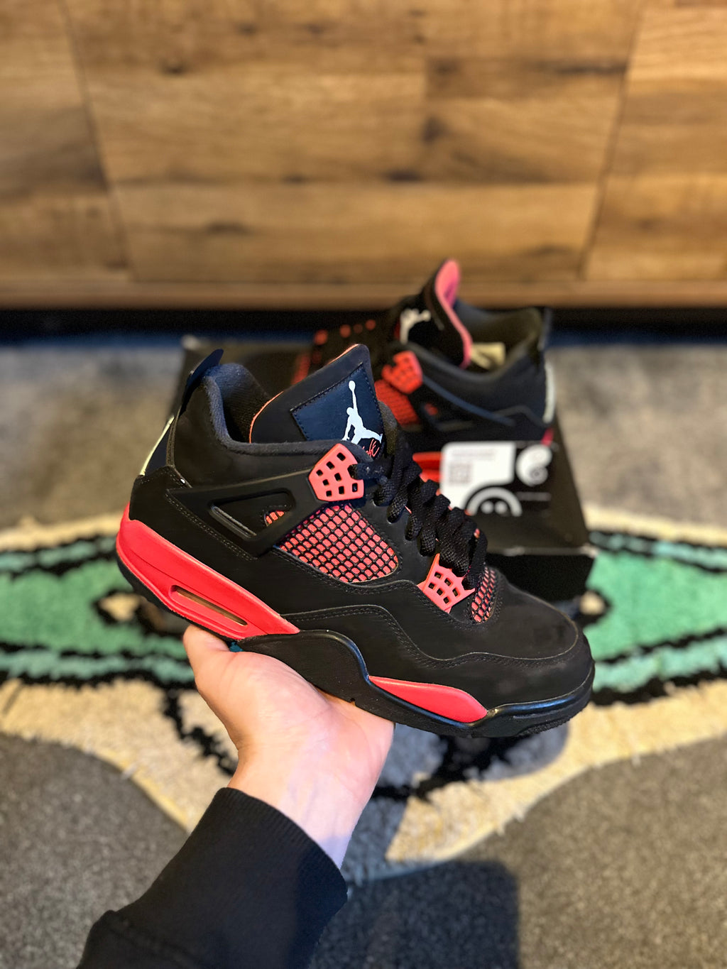 Nike Air Jordan 4 “Red Thunders” U.K. 7.5