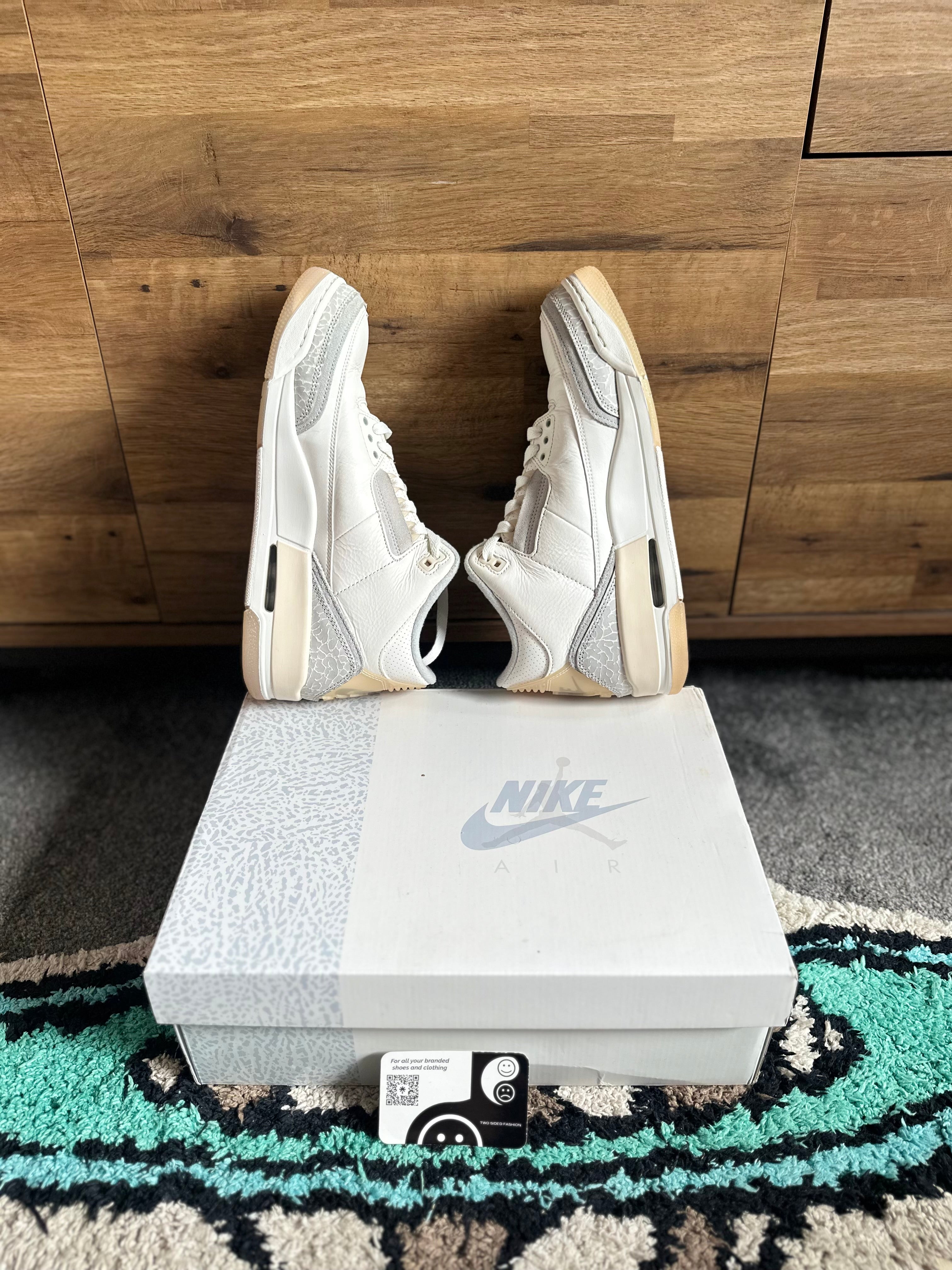 Nike Air Jordan 3“Ivory” U.K. 9