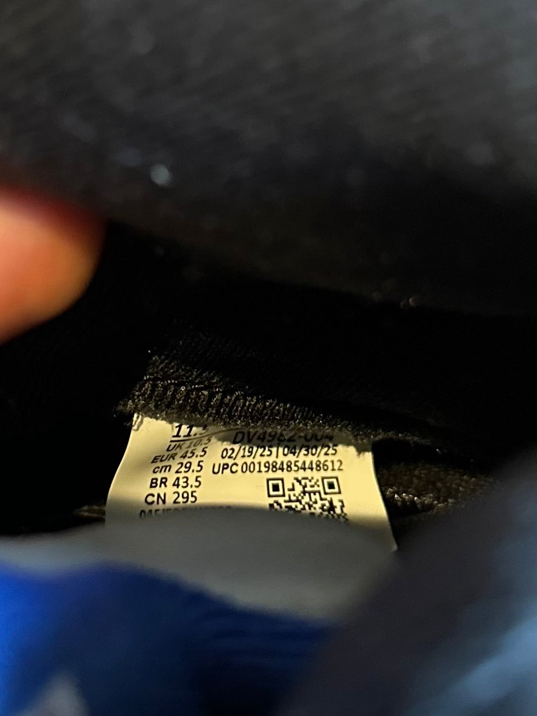 Jordan 5 Retro “Awake NY Black” U.K. 10.5