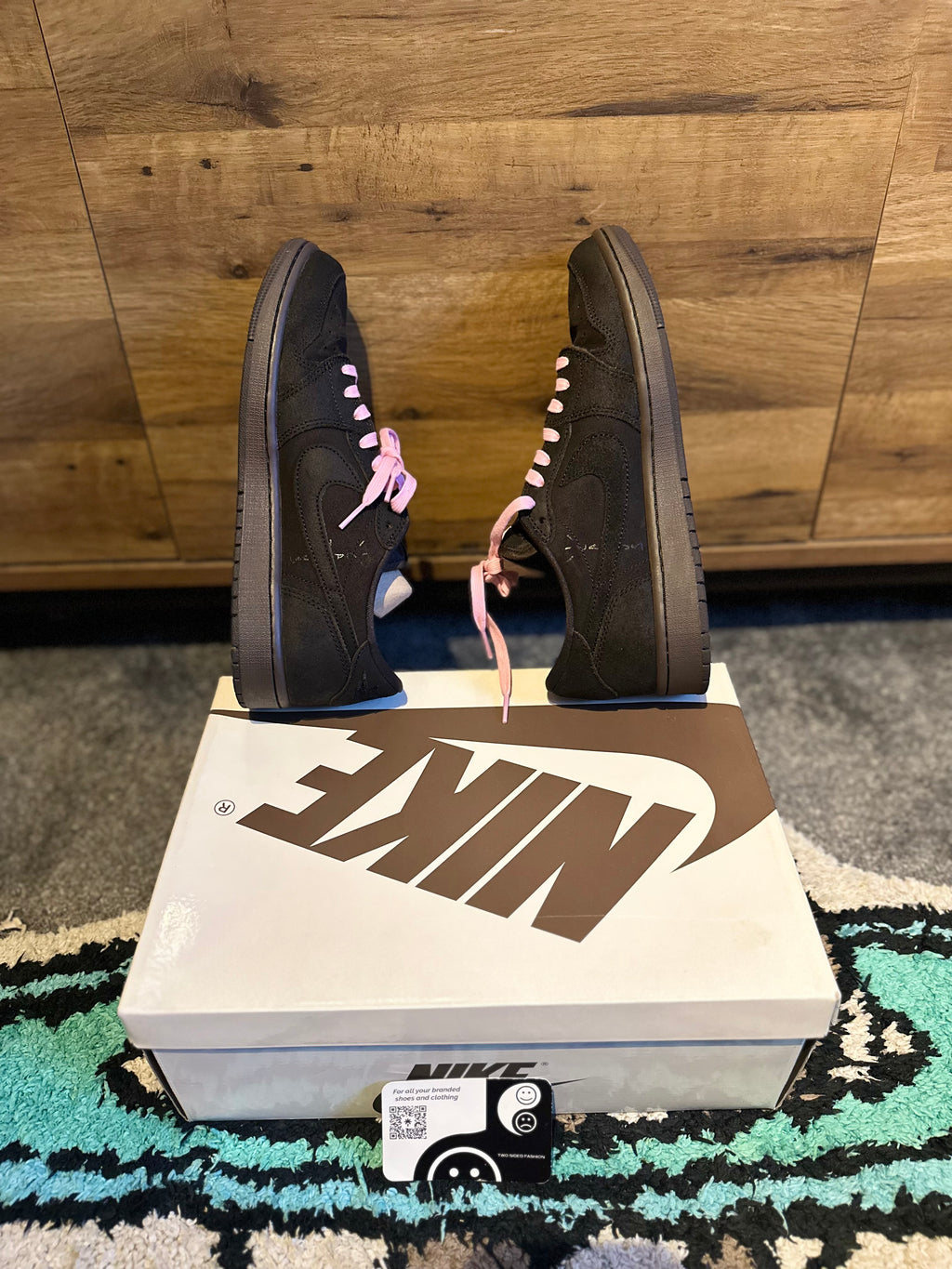 Nike Air Jordan 1 Travis Scott “Velvet Brown” U.K. 8