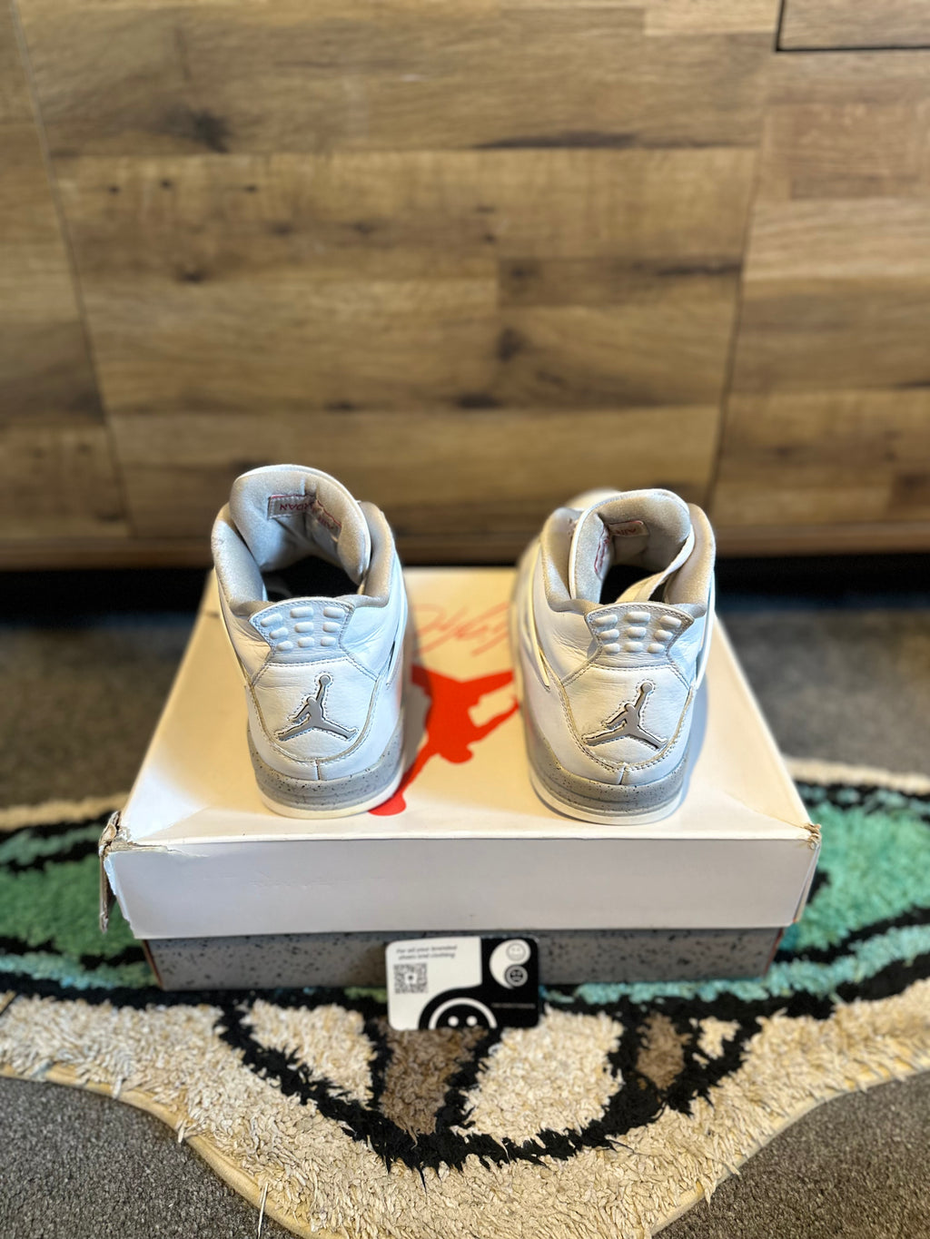 Nike Air Jordan 4 “White Oreo” U.K. 8.5