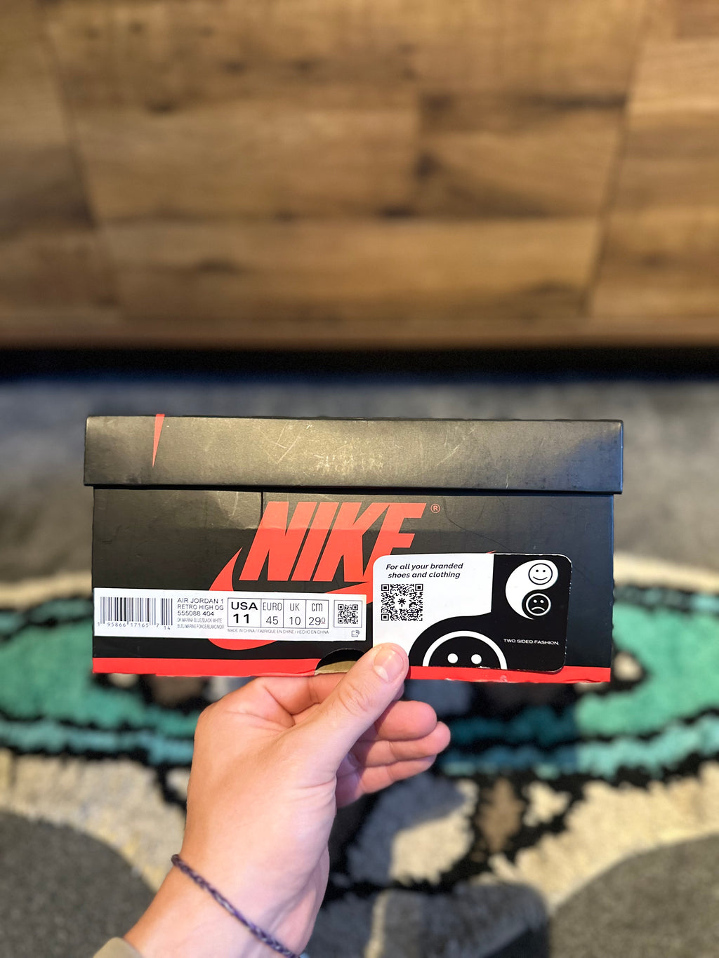 Jordan 1 Retro High “Dark Marina Blue” U.K. 10