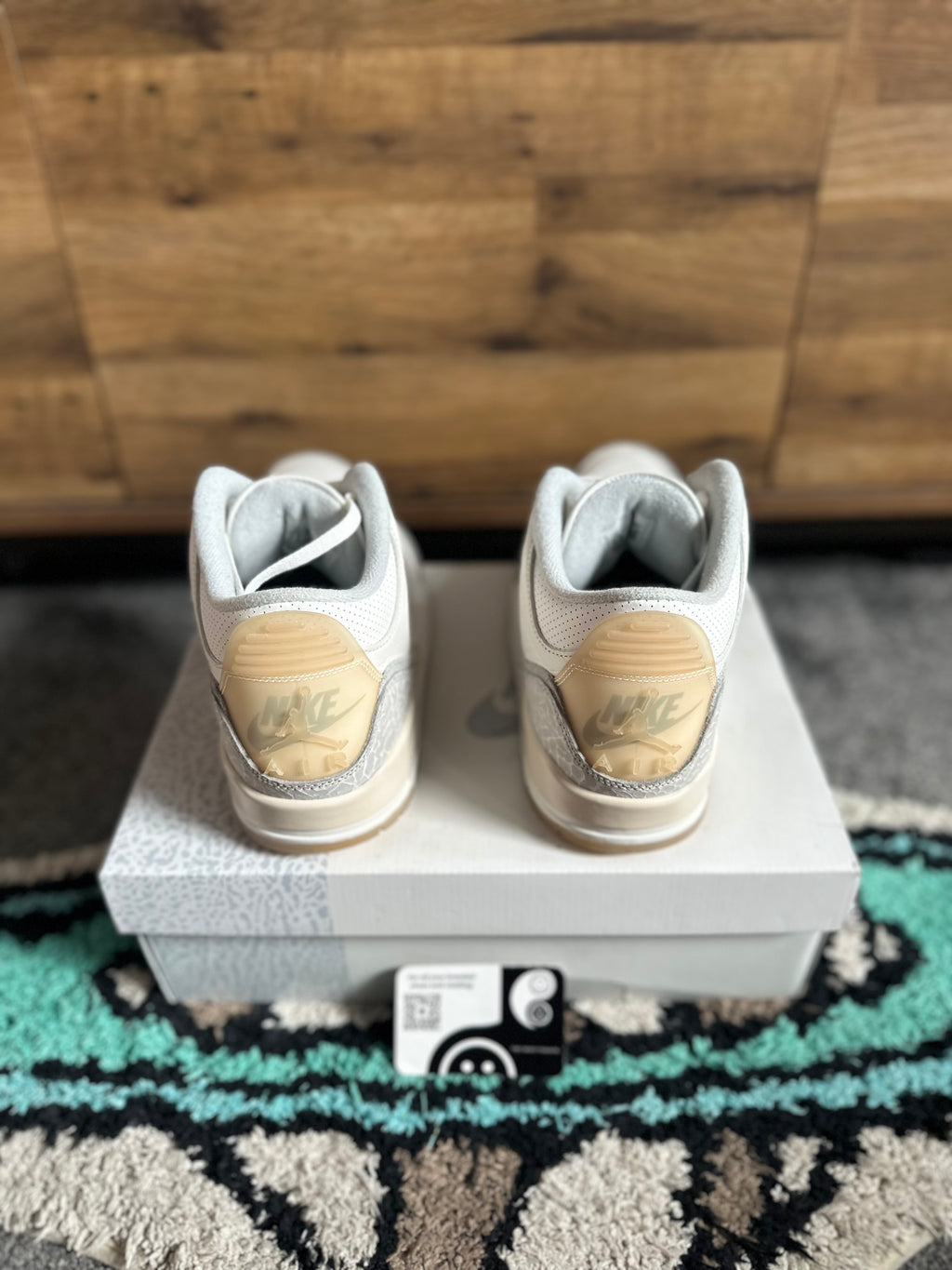 Nike Air Jordan 3“Ivory” U.K. 9