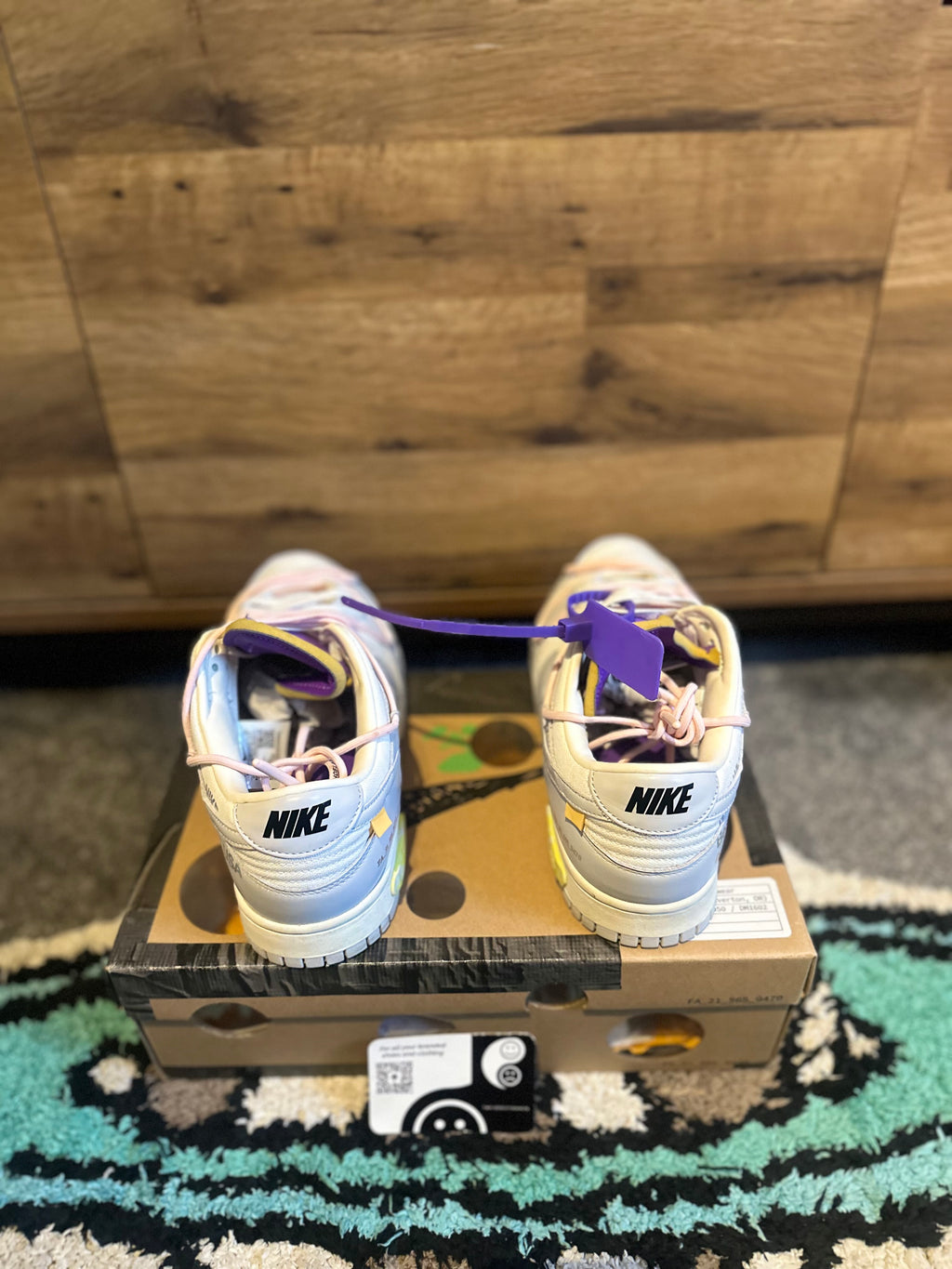 Nike Dunk Off-White “Lot 24” U.K. 8