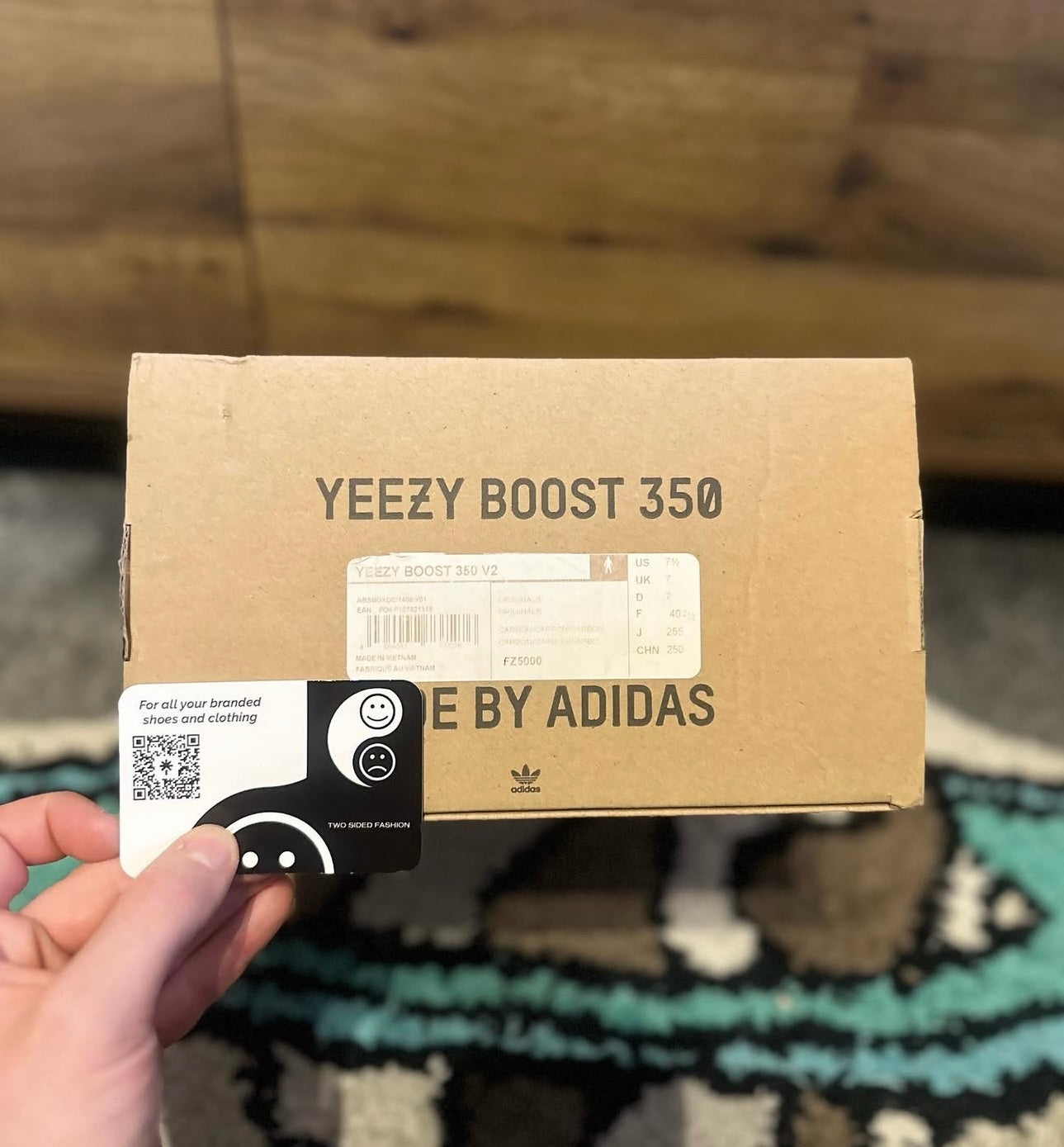 yeezy 350 carbon U.K. 7