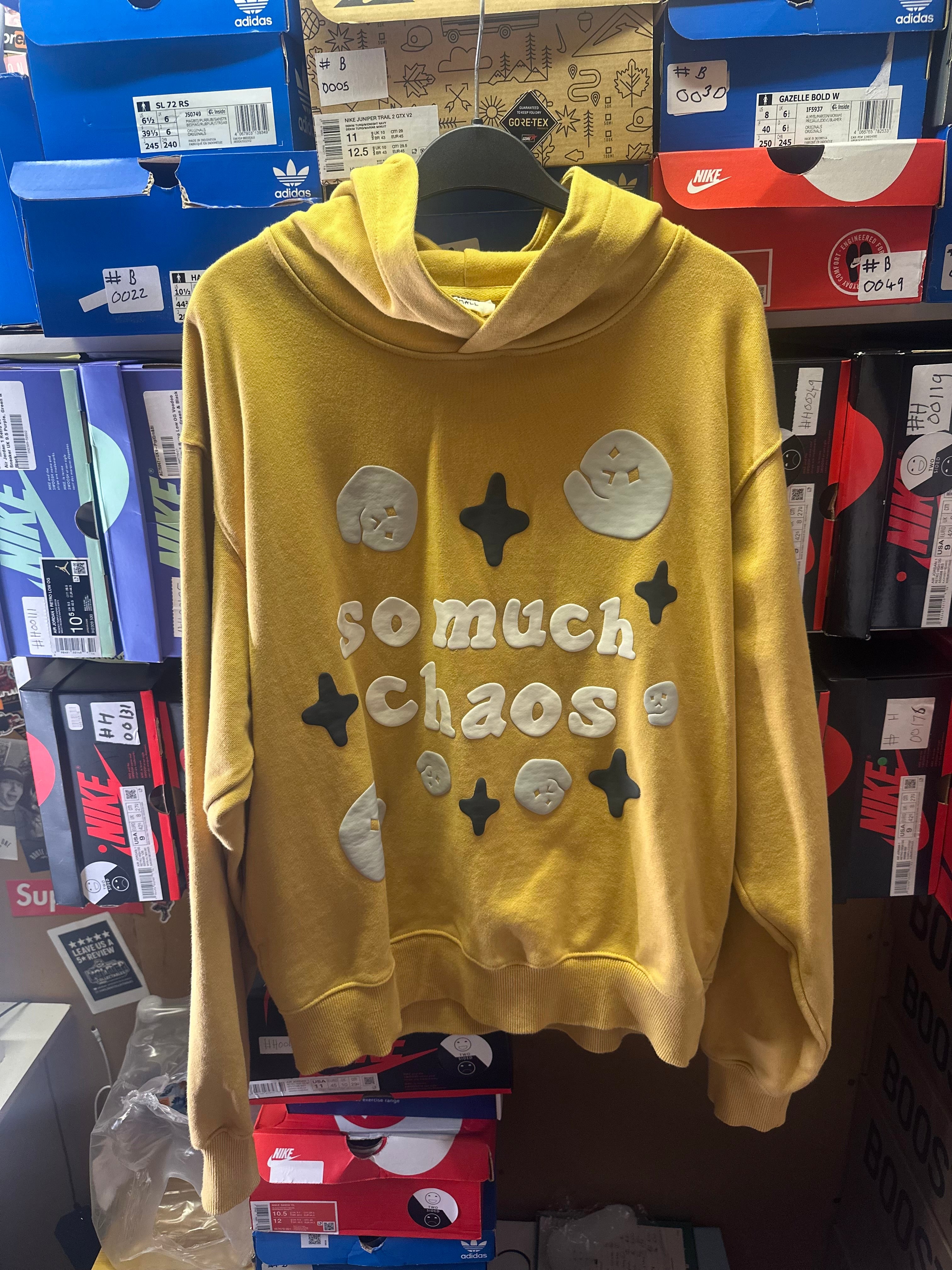 Broken Planet hoodie “So Much Chaos” Size small