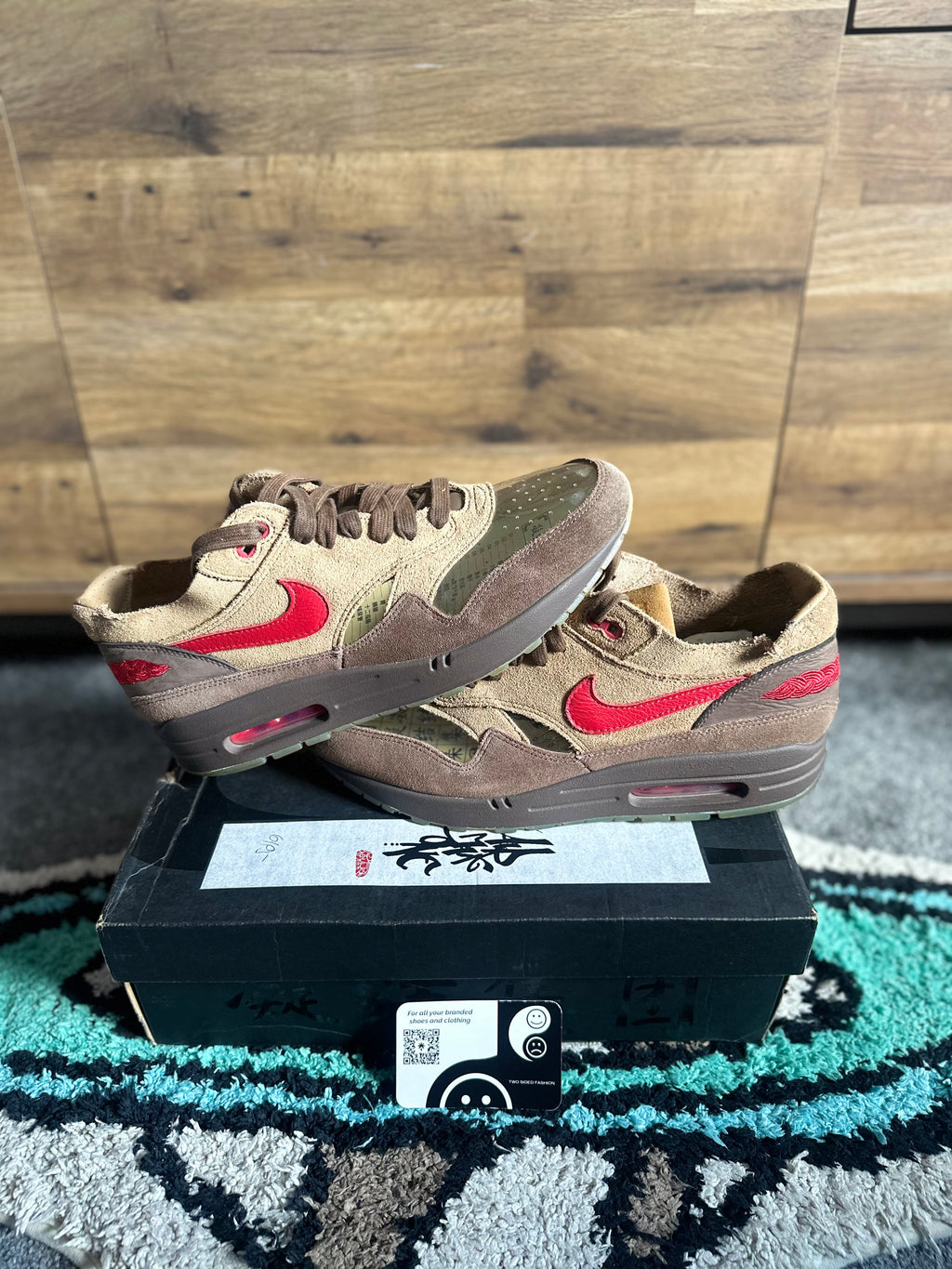 Nike air max 1 “CLOT Kiss Of Death CHA” U.K. 8.5